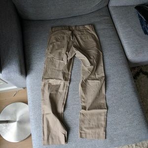 Gap slim fit tailored khakis